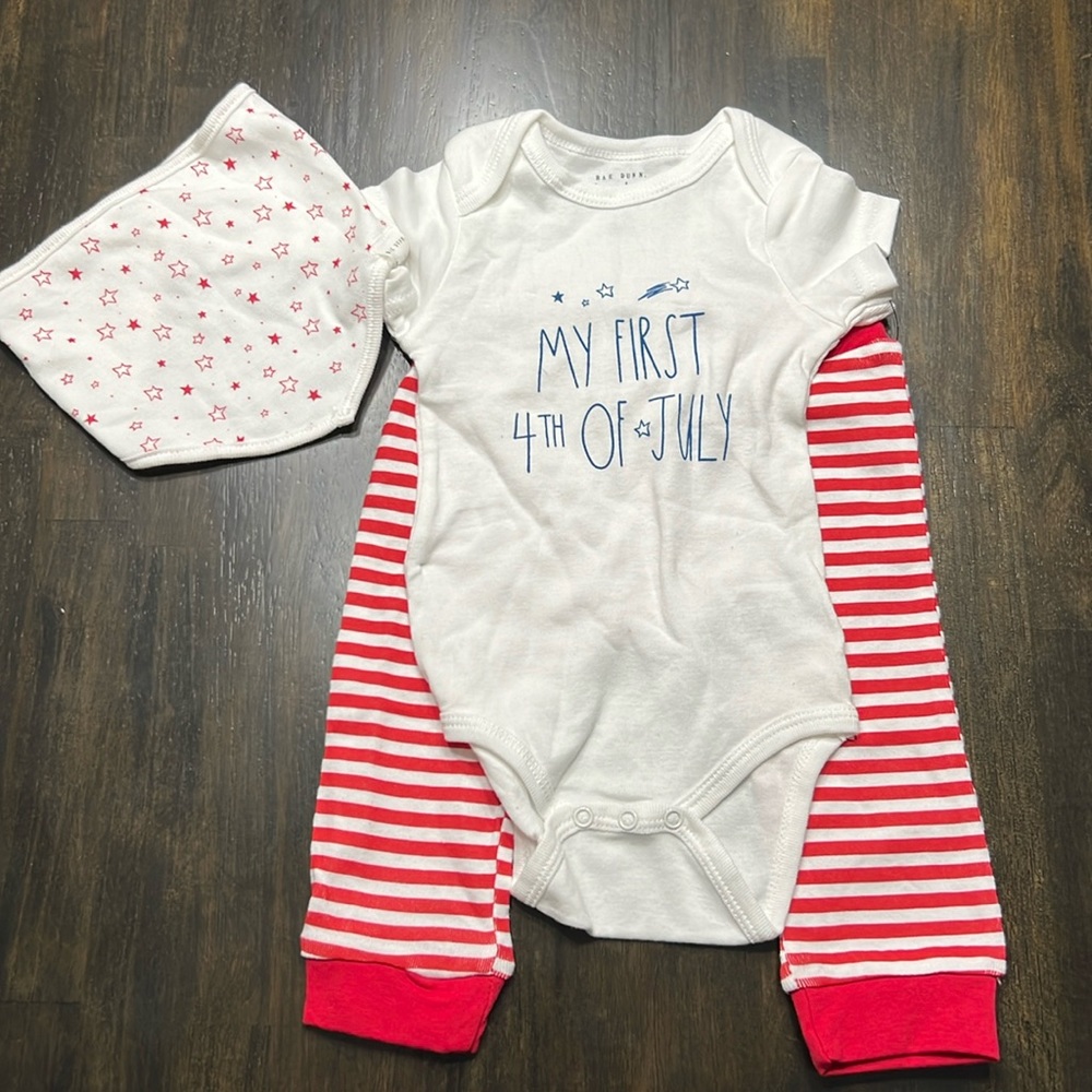My First Fourth of July Set - Rae Dunn
